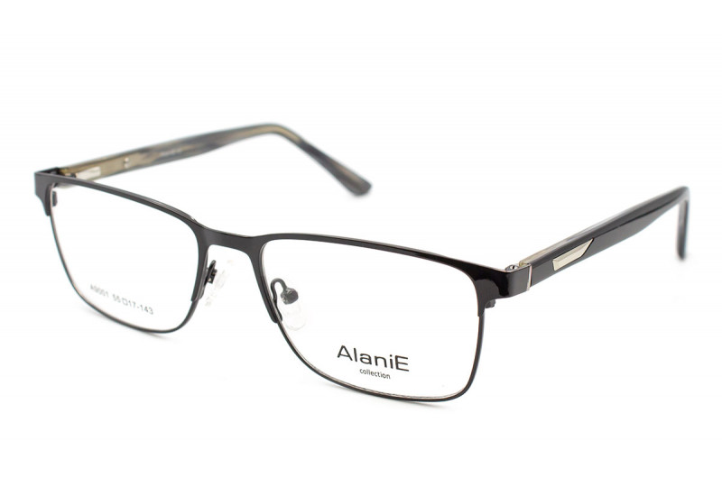 Металева стильна оправа для окулярів Alanie 9001